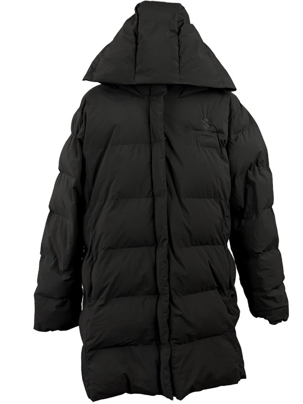 MERCER+METTLE Puffer Coat Hooded Long Black 3XL